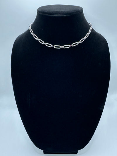 Paper clip chocker