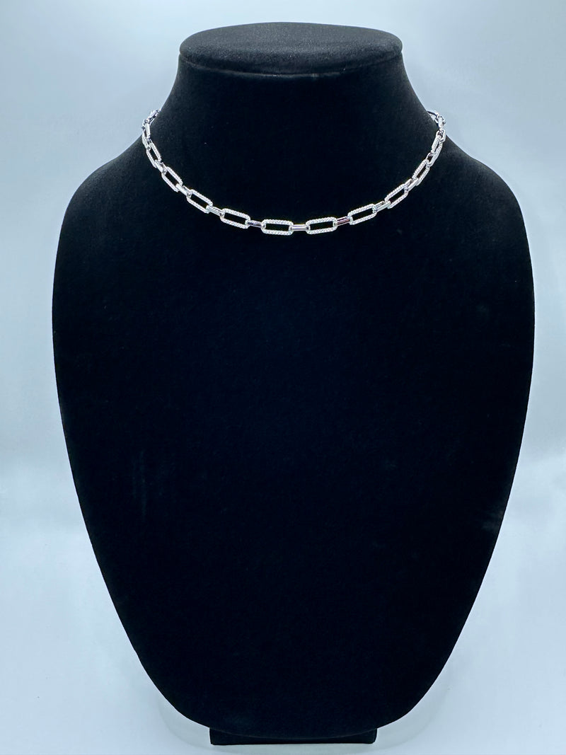 Paper clip chocker