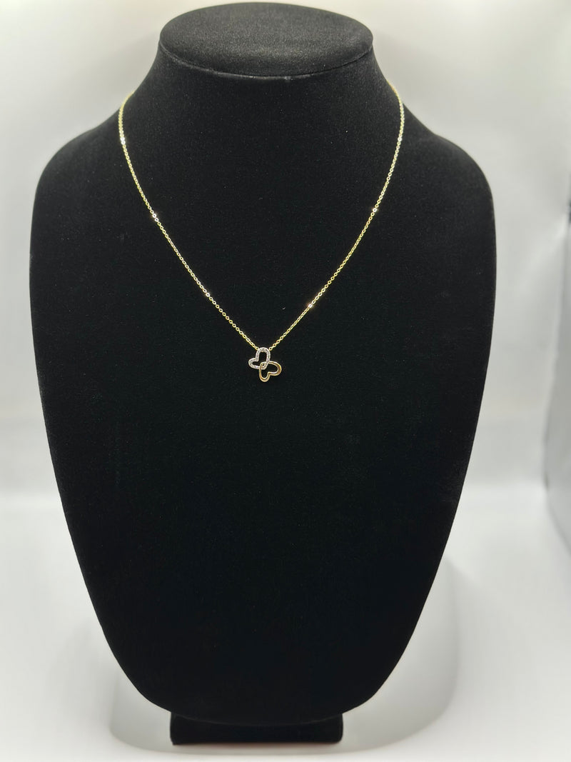 Sterling silver 925 necklace eczema pendant gold plated