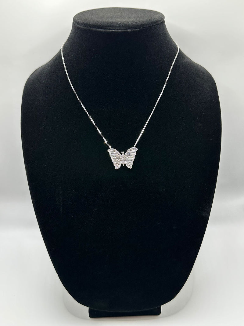 Butterfly Pendant Necklace