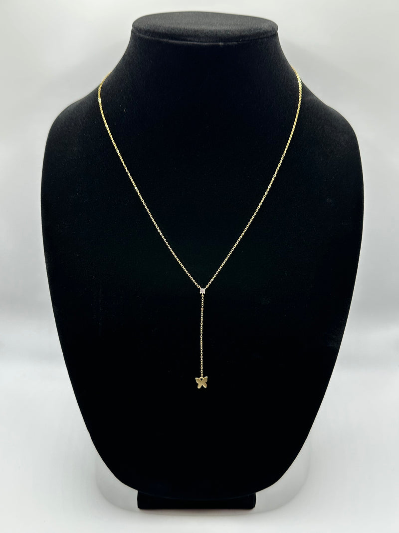 Sterling silver 925 necklace gold plated