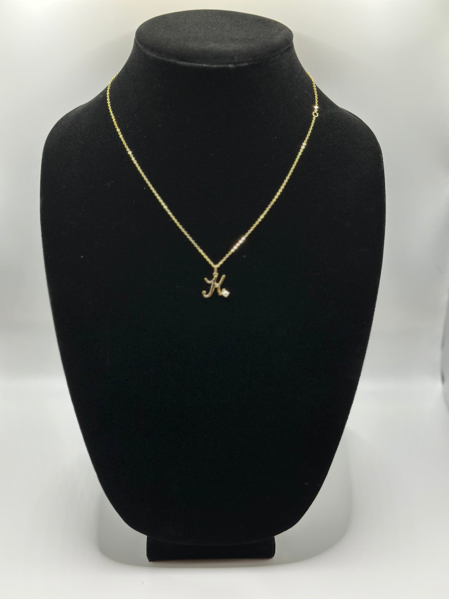 Sterling silver 925 necklace with pendant gold plated