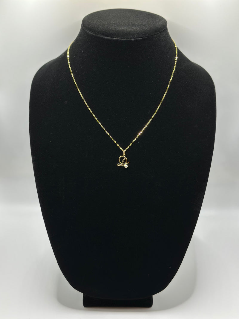 Sterling silver 925 necklace with pendant gold plated