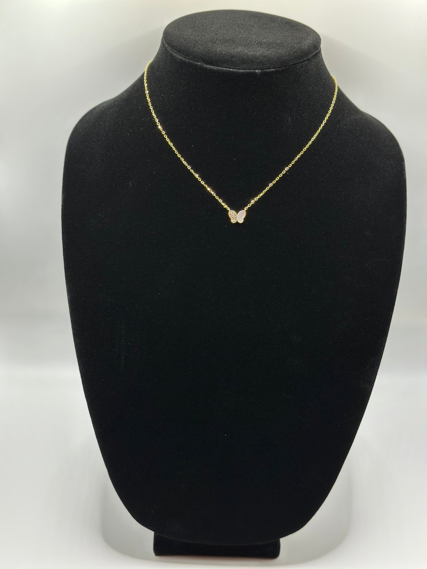 Sterling silver 925 necklace with cz pendant gold plated