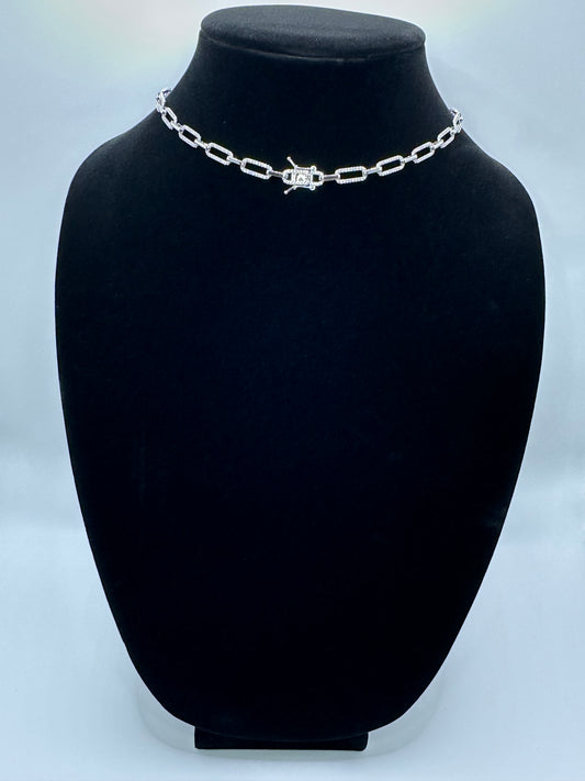 Paper clip chocker