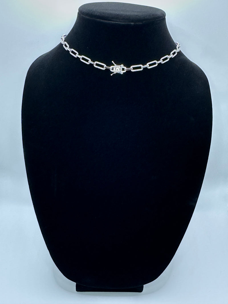 Paper clip chocker