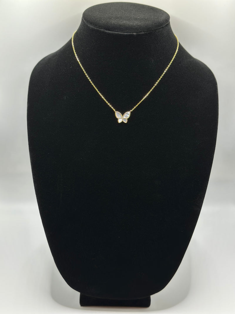 Sterling silver 925 necklace with pendant gold plated