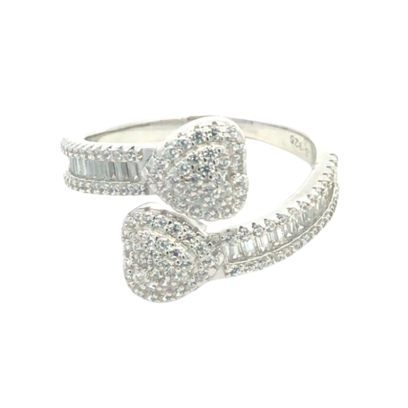 Sterling Silver Ring with CZ