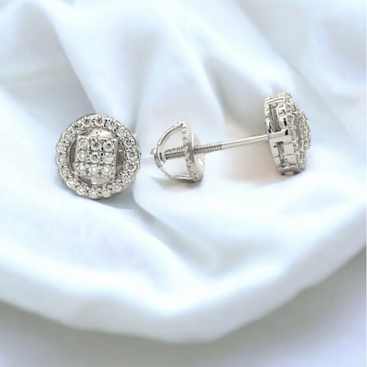 925 Sterling Silver Moissanite Earrings
